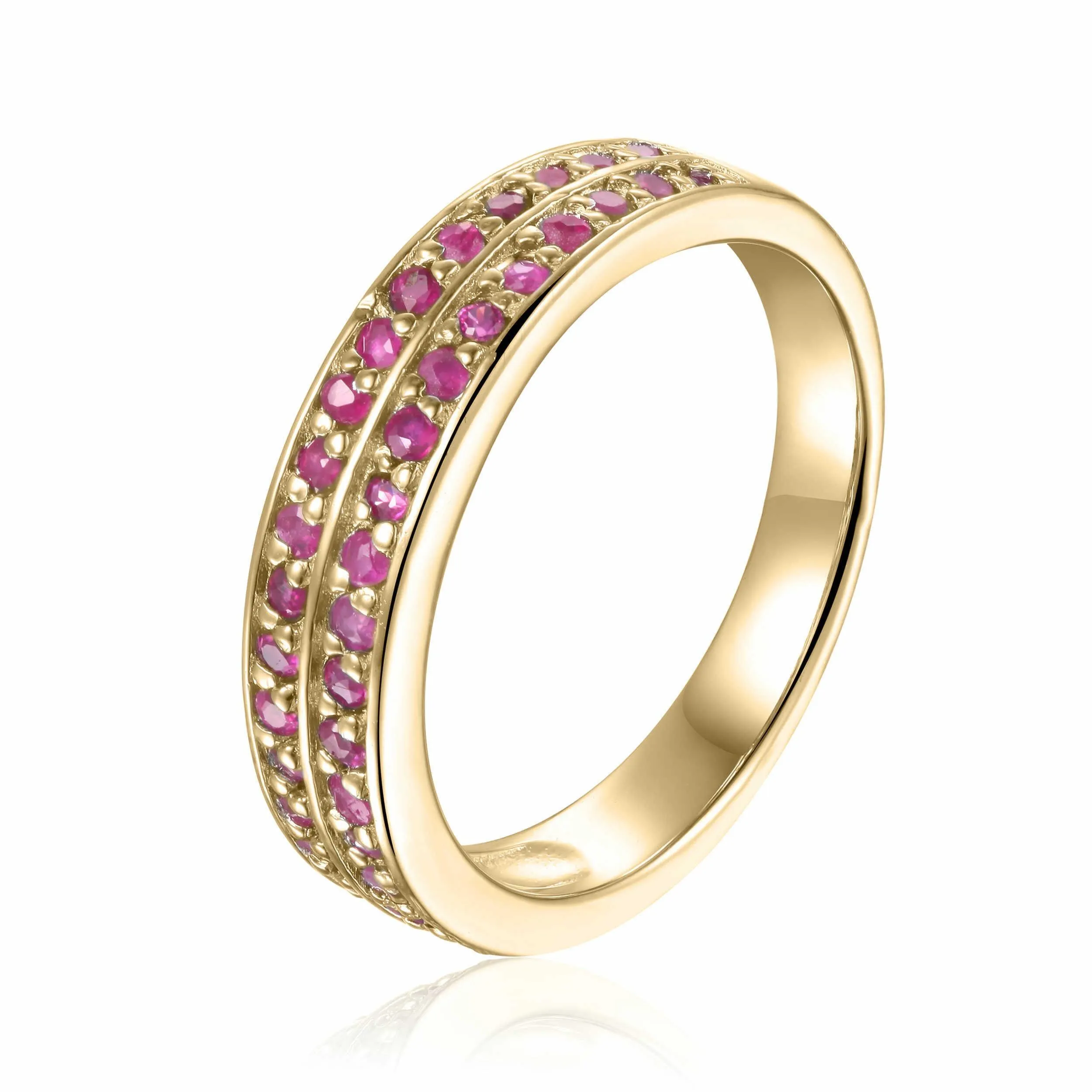 Ruby Dual Eternity Ring