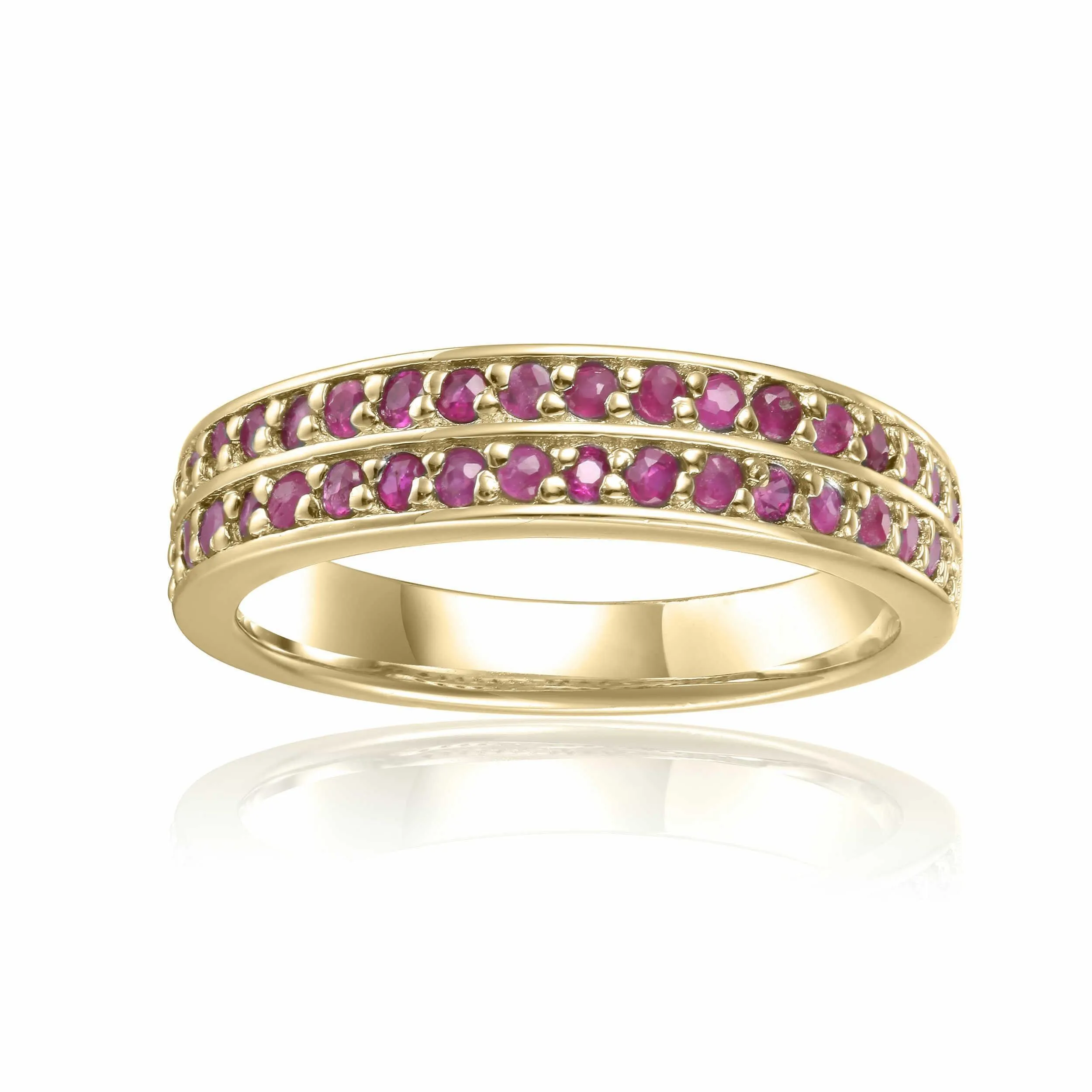 Ruby Dual Eternity Ring