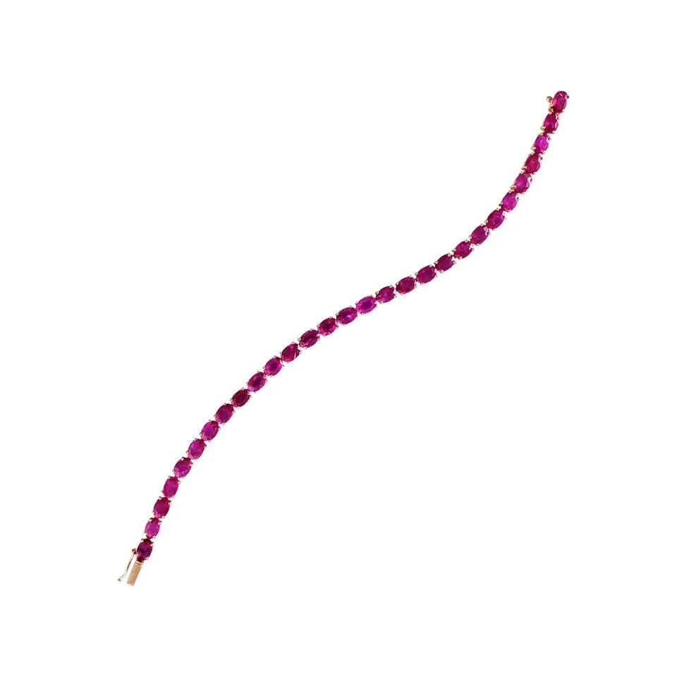 Ruby Eternity Bracelet
