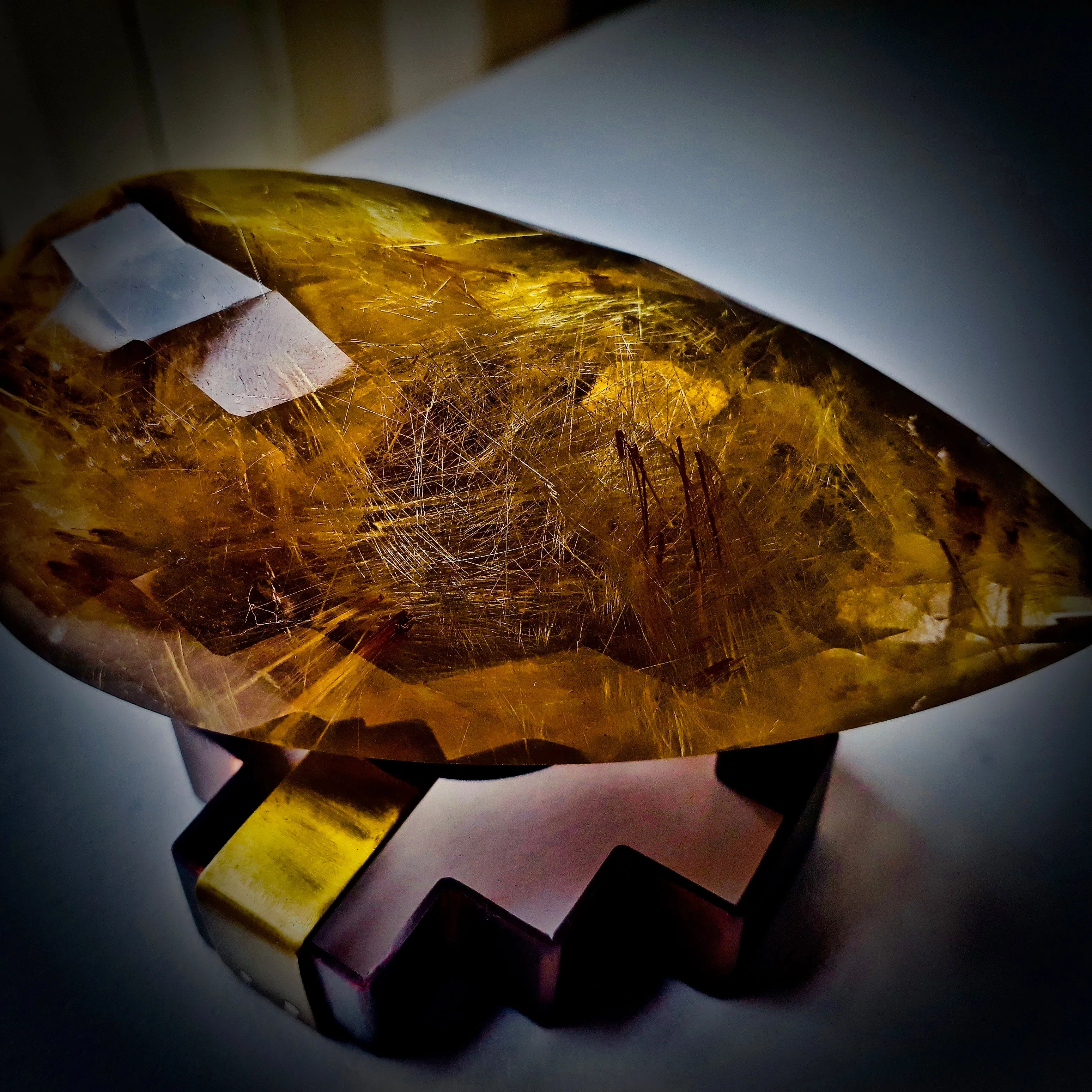 Rutilated quartz