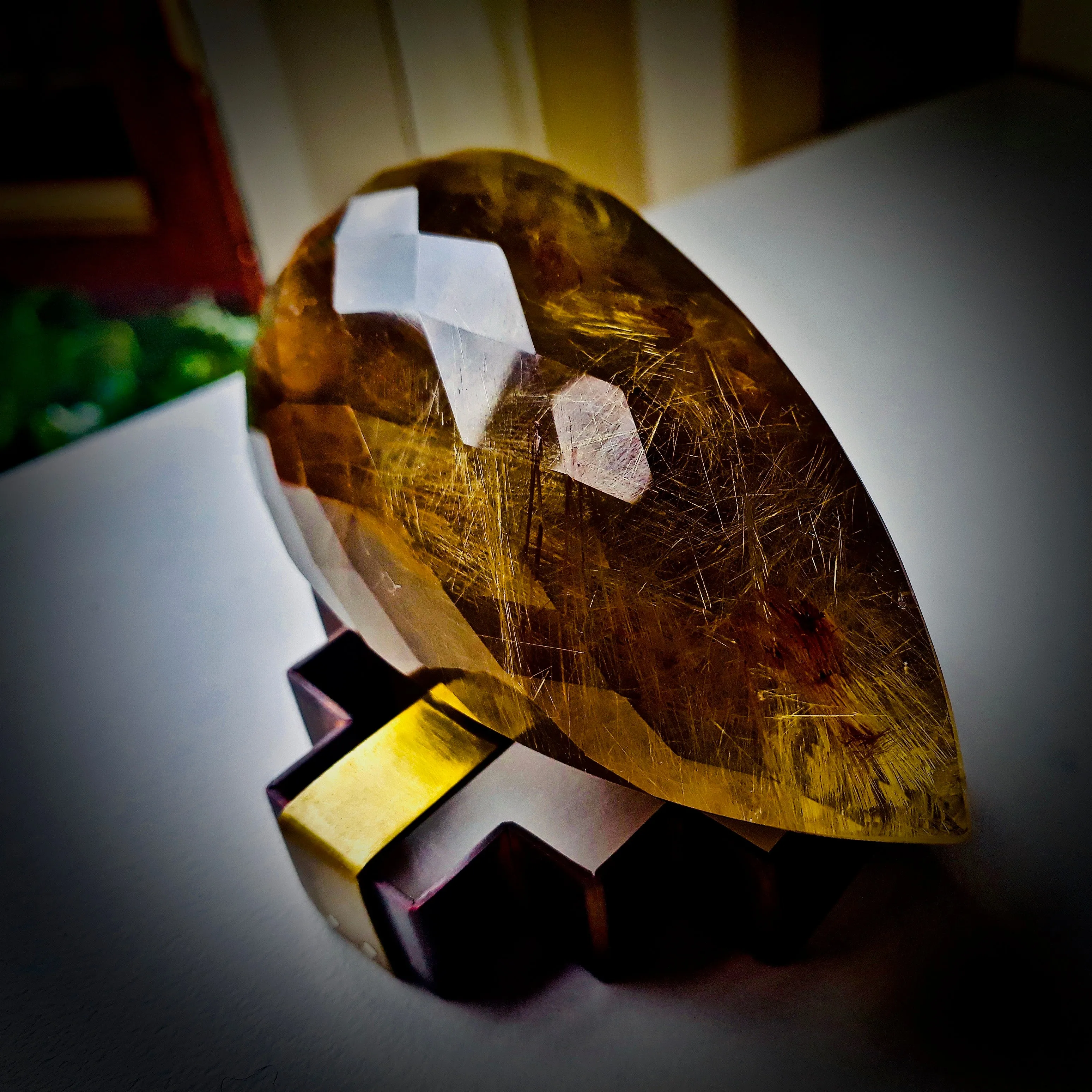 Rutilated quartz