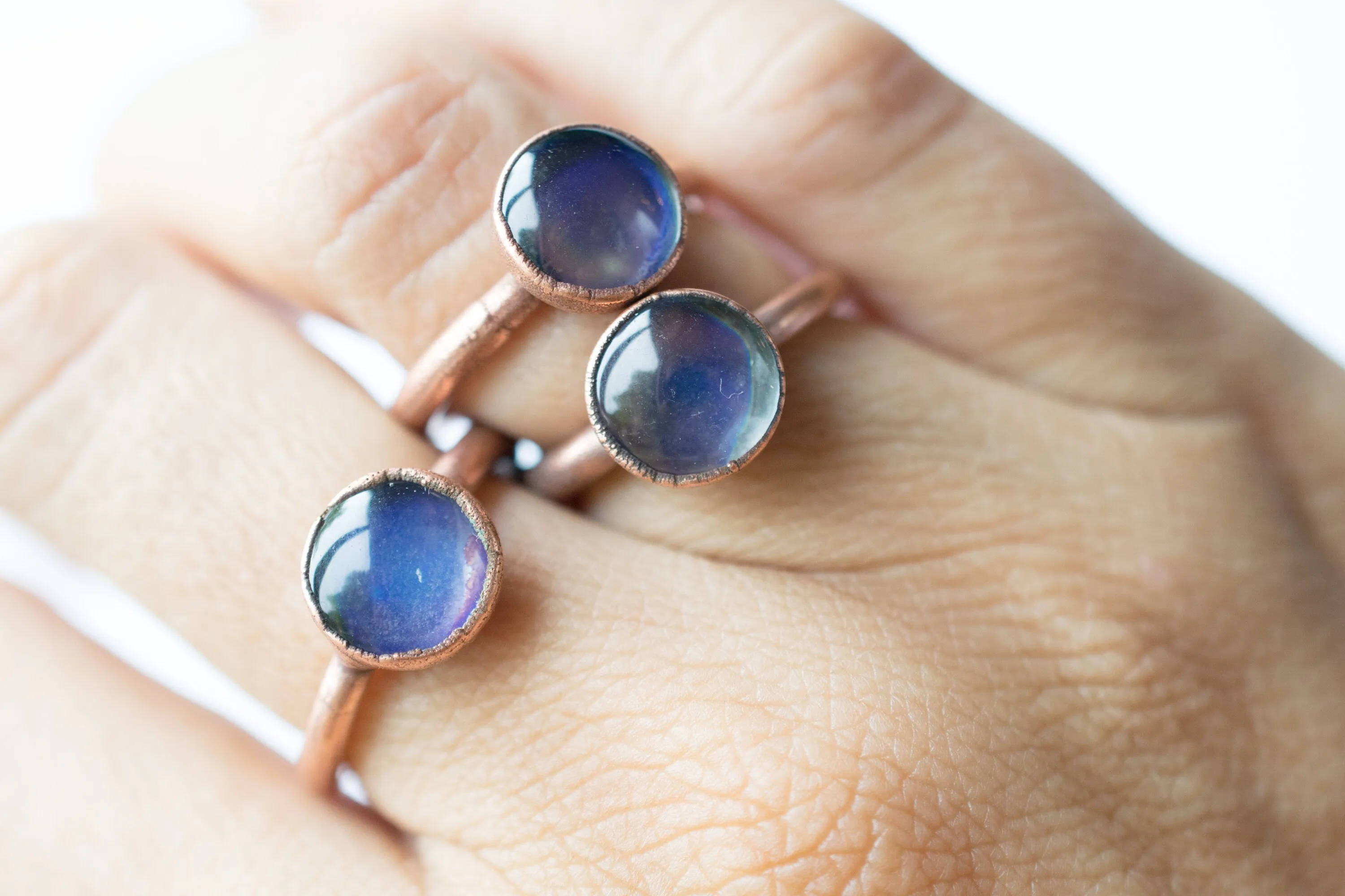 SALE Mood ring | Electroformed