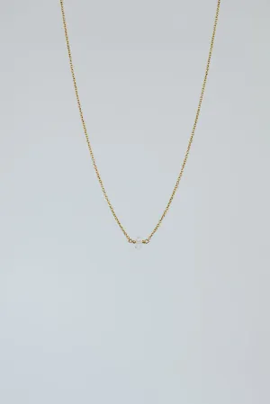 Single Stone Necklace - Herkimer