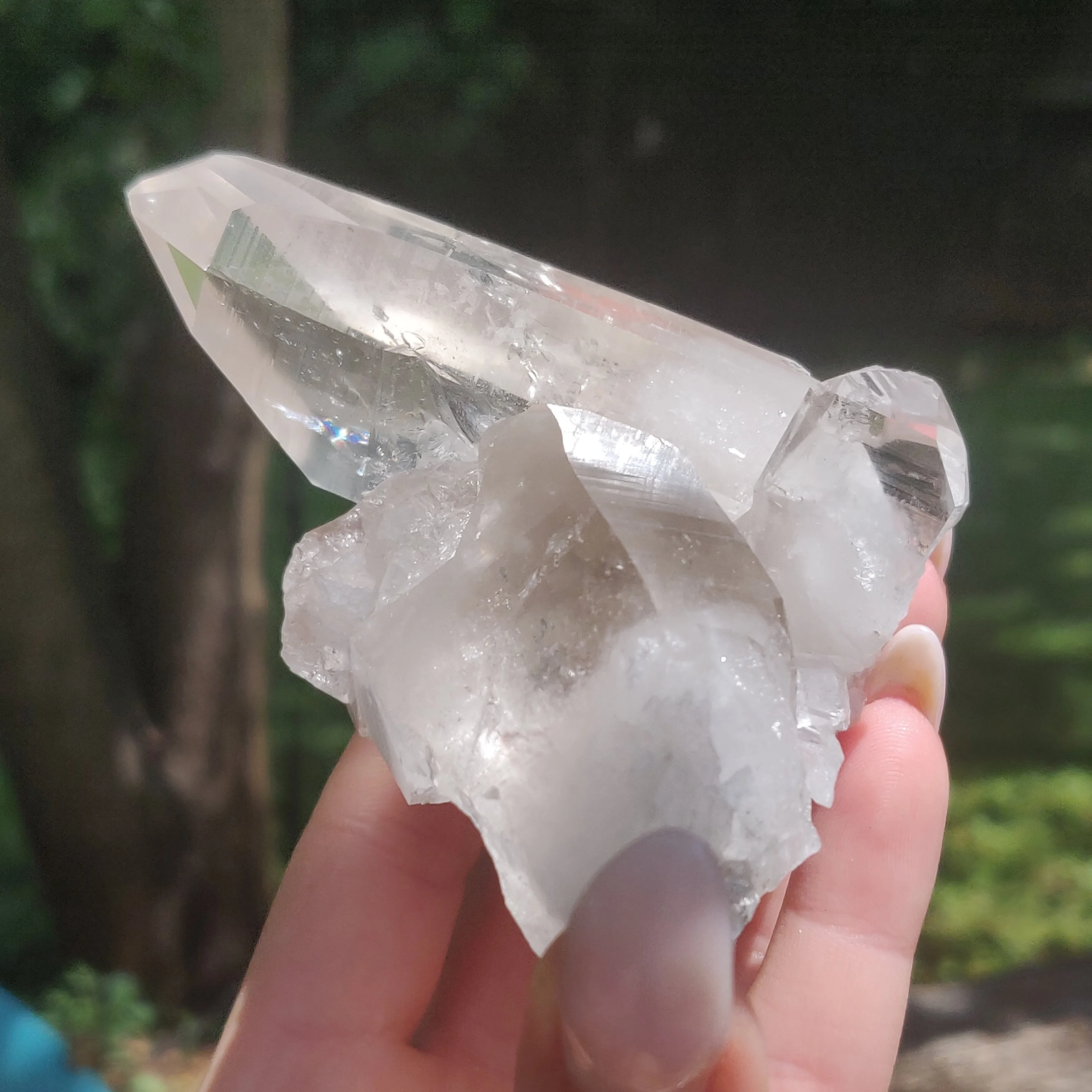 Smoky Lemurian Quartz Point (#7)