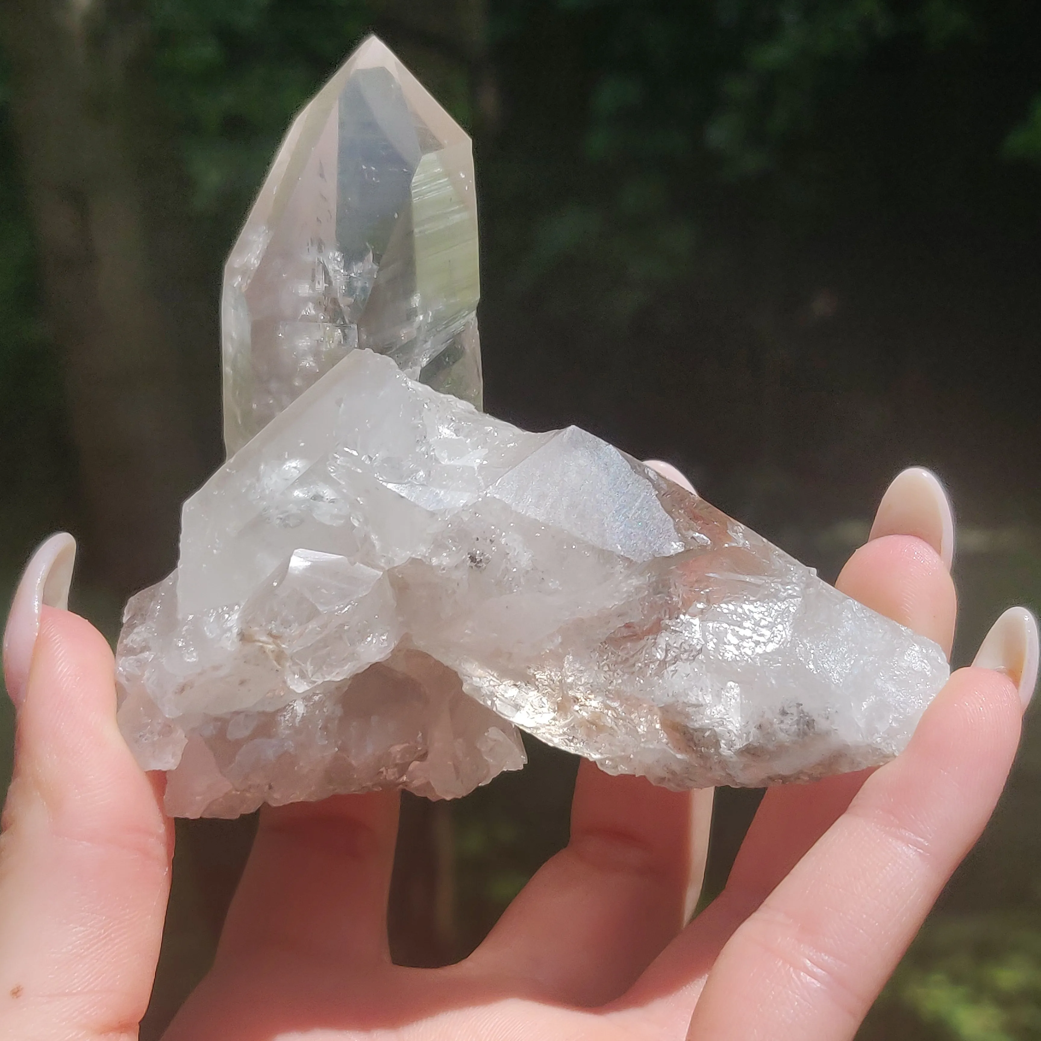 Smoky Lemurian Quartz Point (#7)