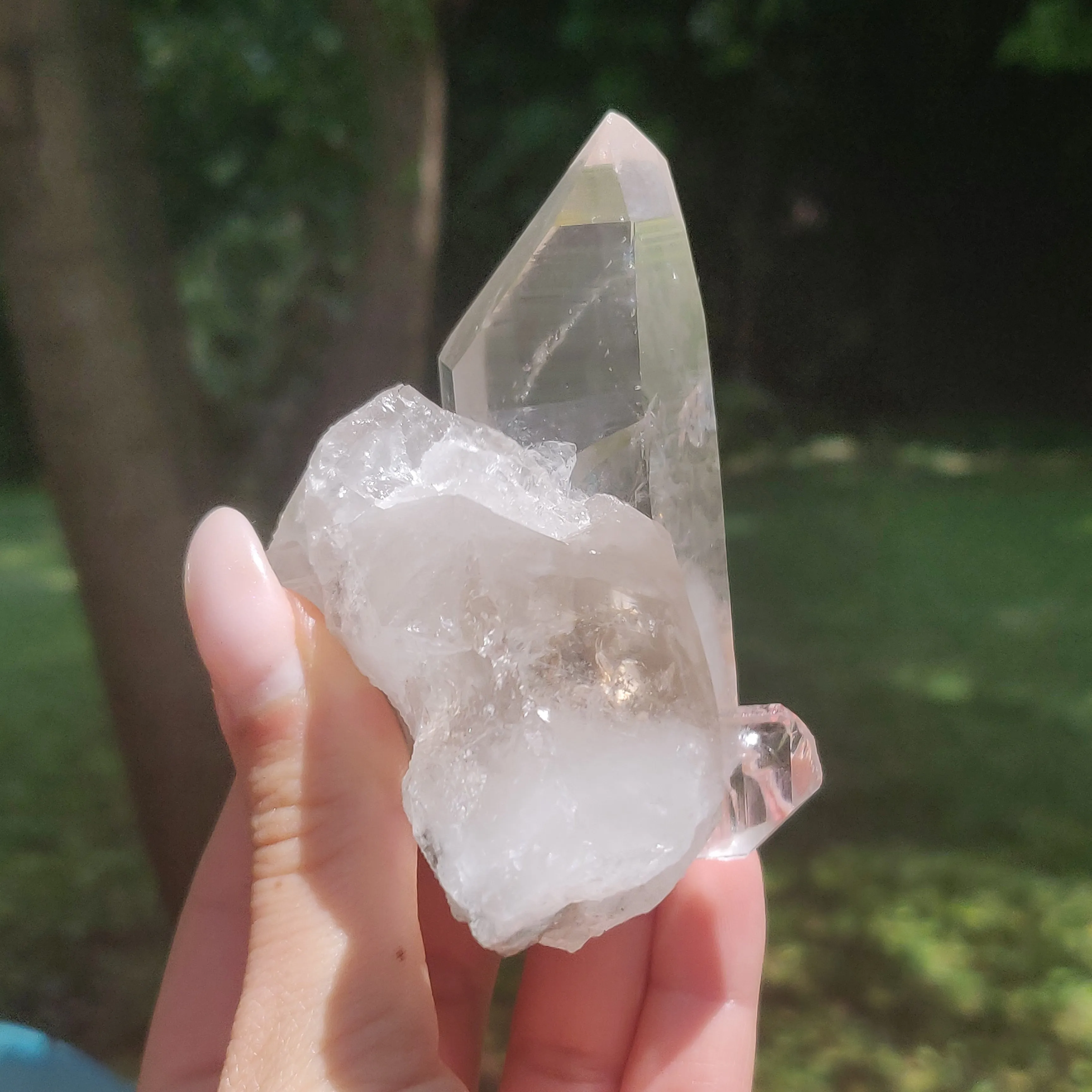 Smoky Lemurian Quartz Point (#7)