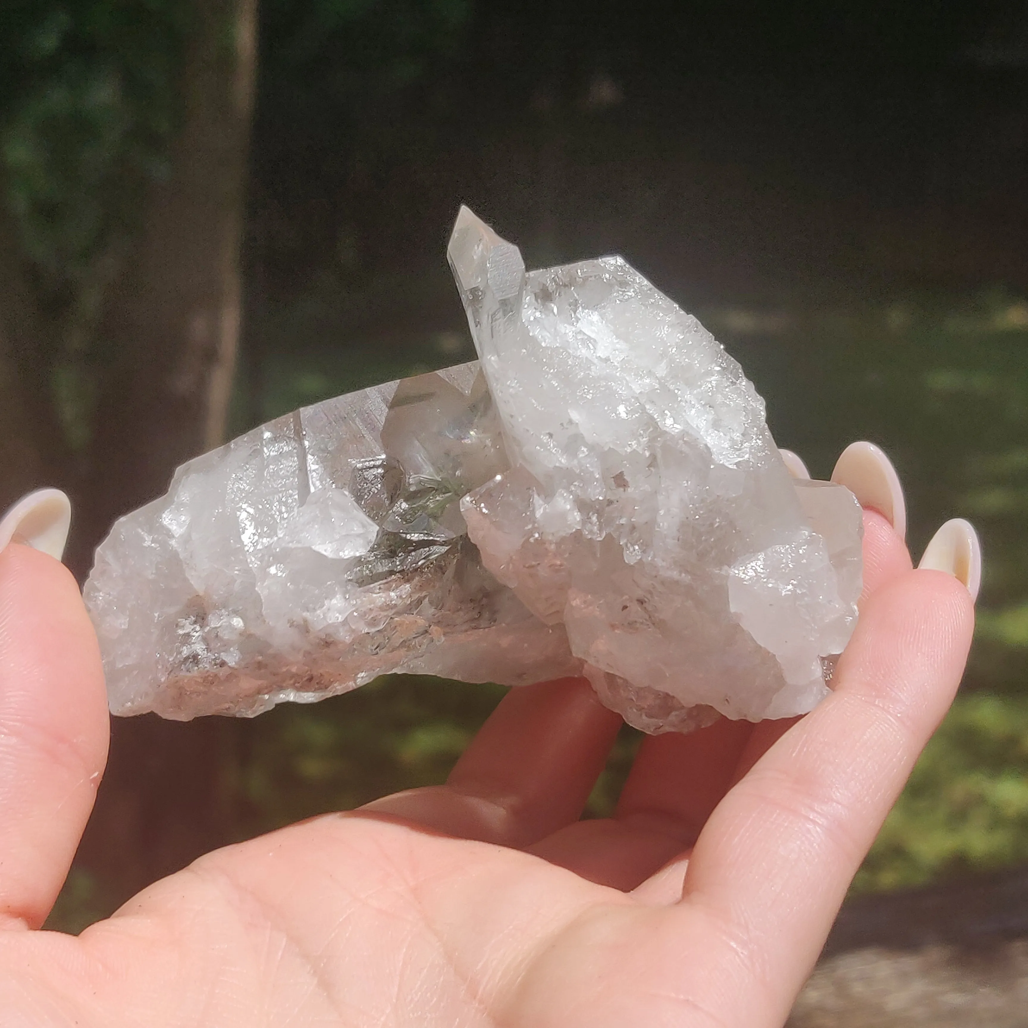 Smoky Lemurian Quartz Point (#7)
