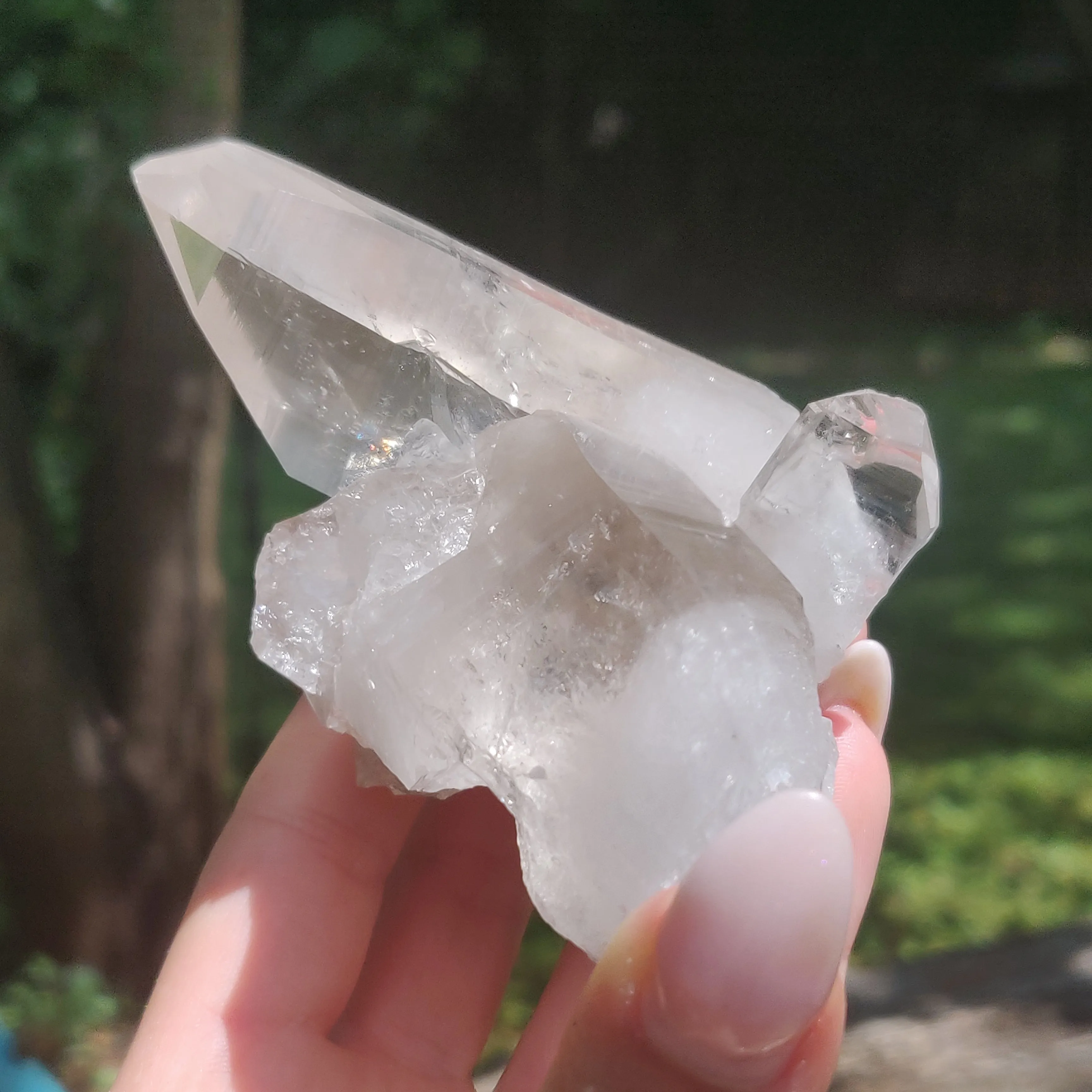 Smoky Lemurian Quartz Point (#7)
