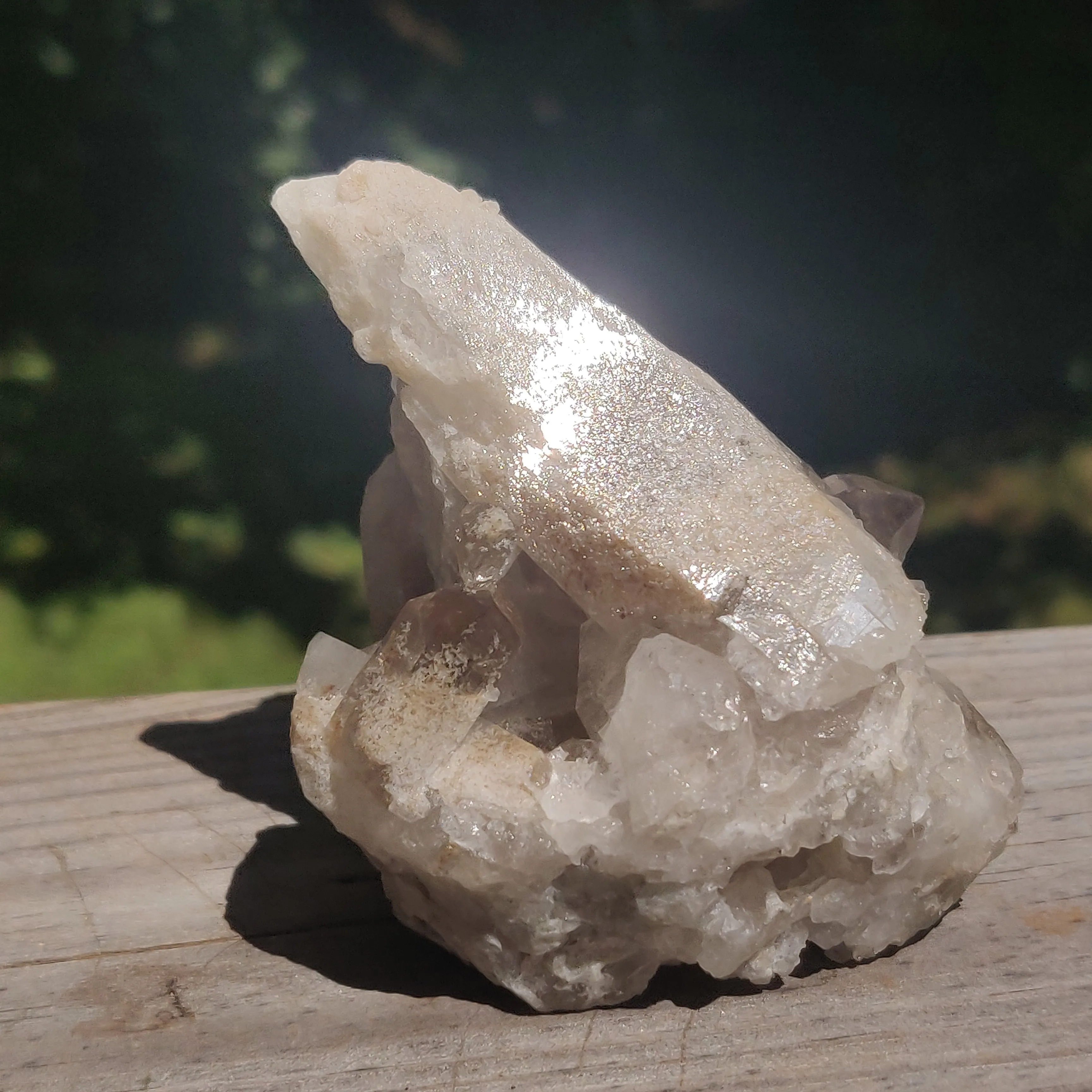Smoky Quartz Cluster (#4)