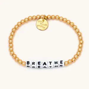 Solid Gold Filled Breathe Bracelet - S/M