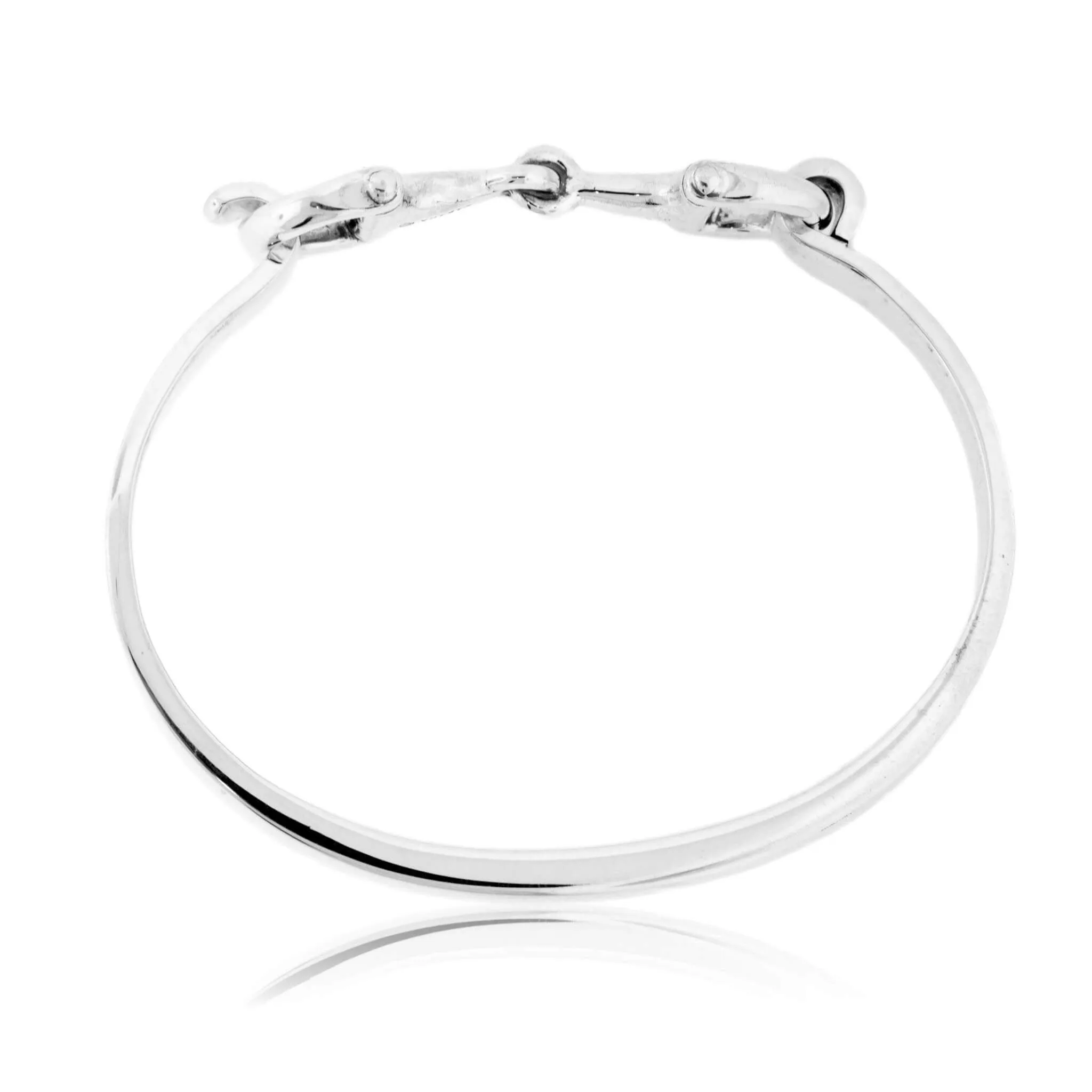 Sterling Silver Snaffle Bit Horse Bracelet