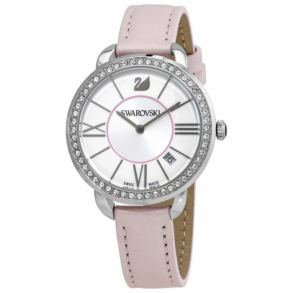 SWAROVSKI Aila Day Quartz Crystal White Dial Ladies Watch #5182189