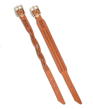 Tan Snare/Fishtail Cuff