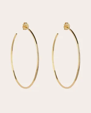 The Essential hoops - gold plated