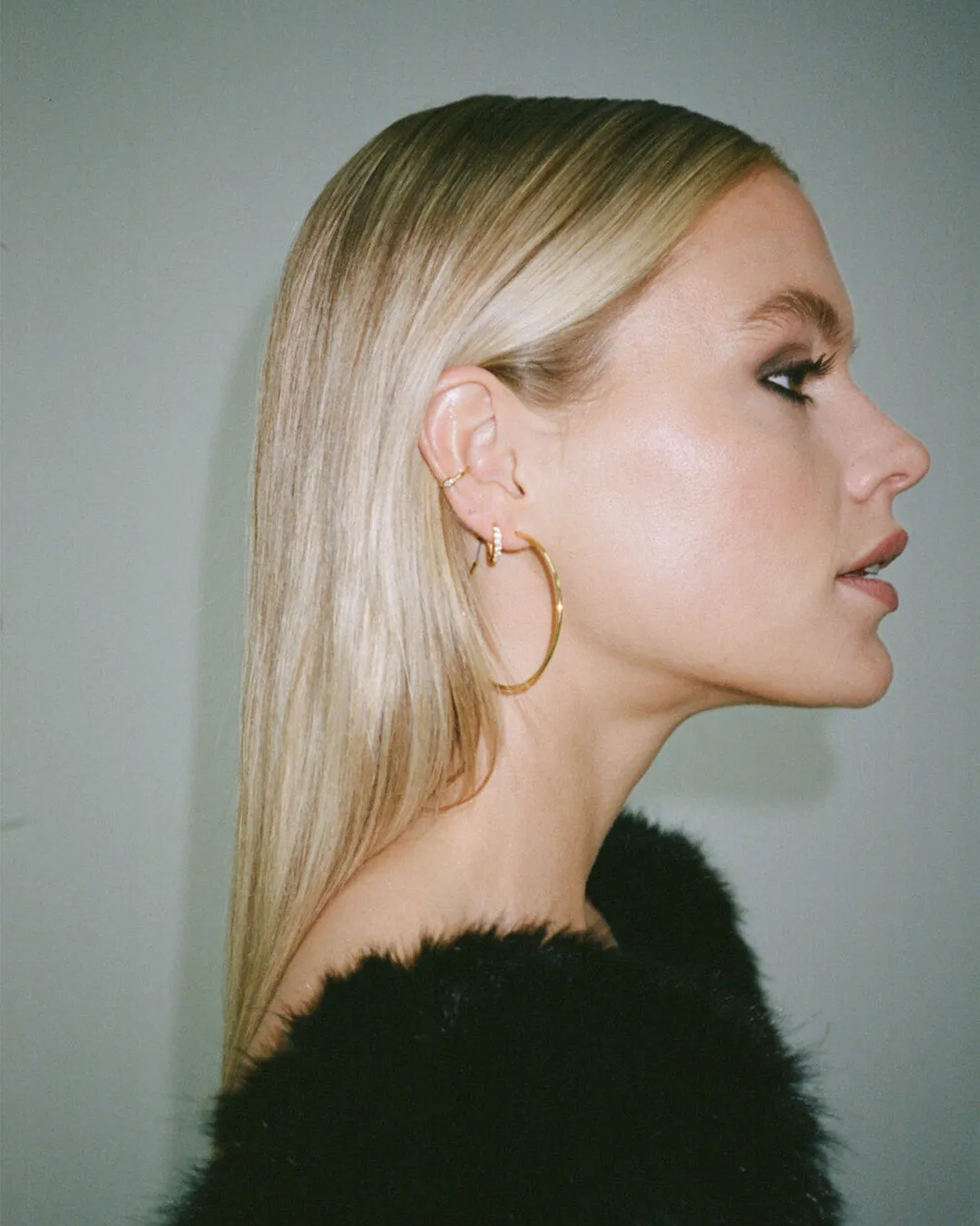 The Essential hoops - gold plated