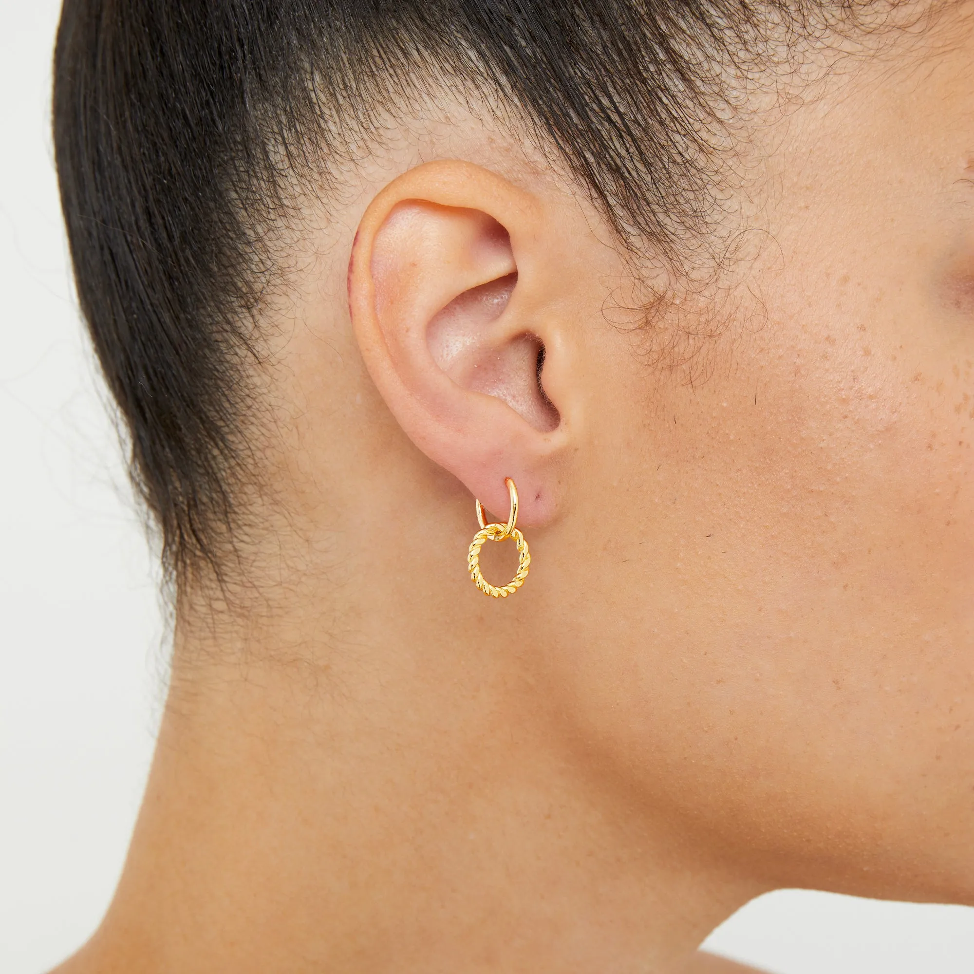 THE TINY LE HOOP EARRINGS