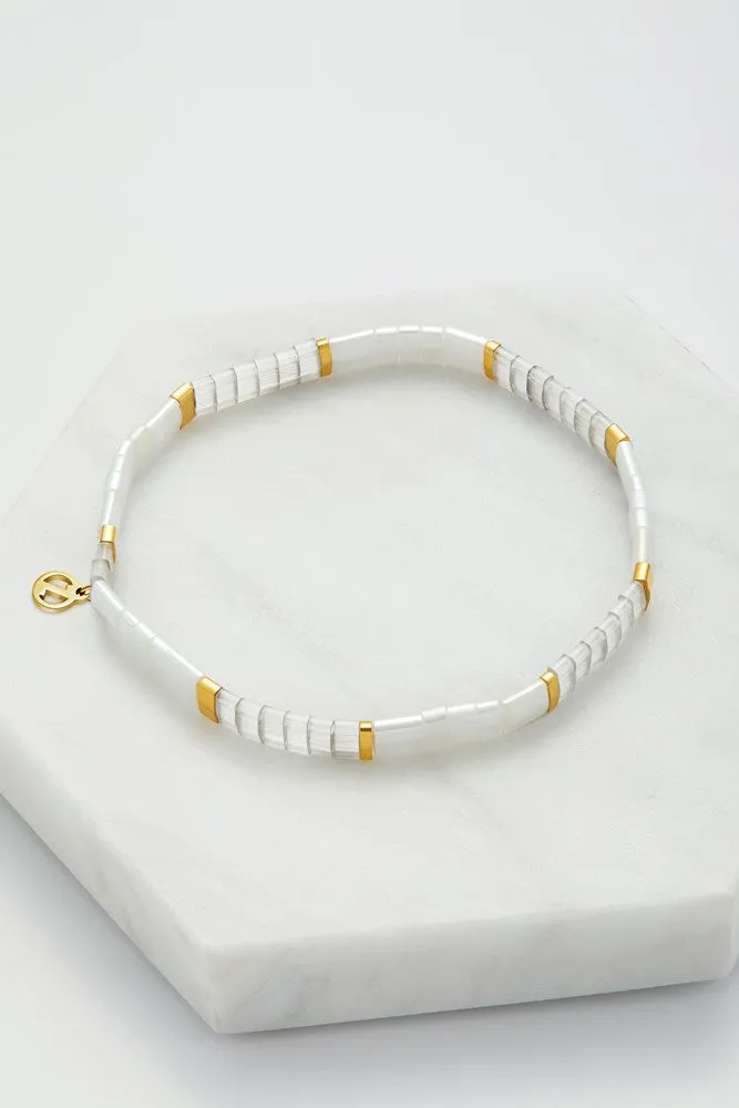 Tile Bracelet - Grey