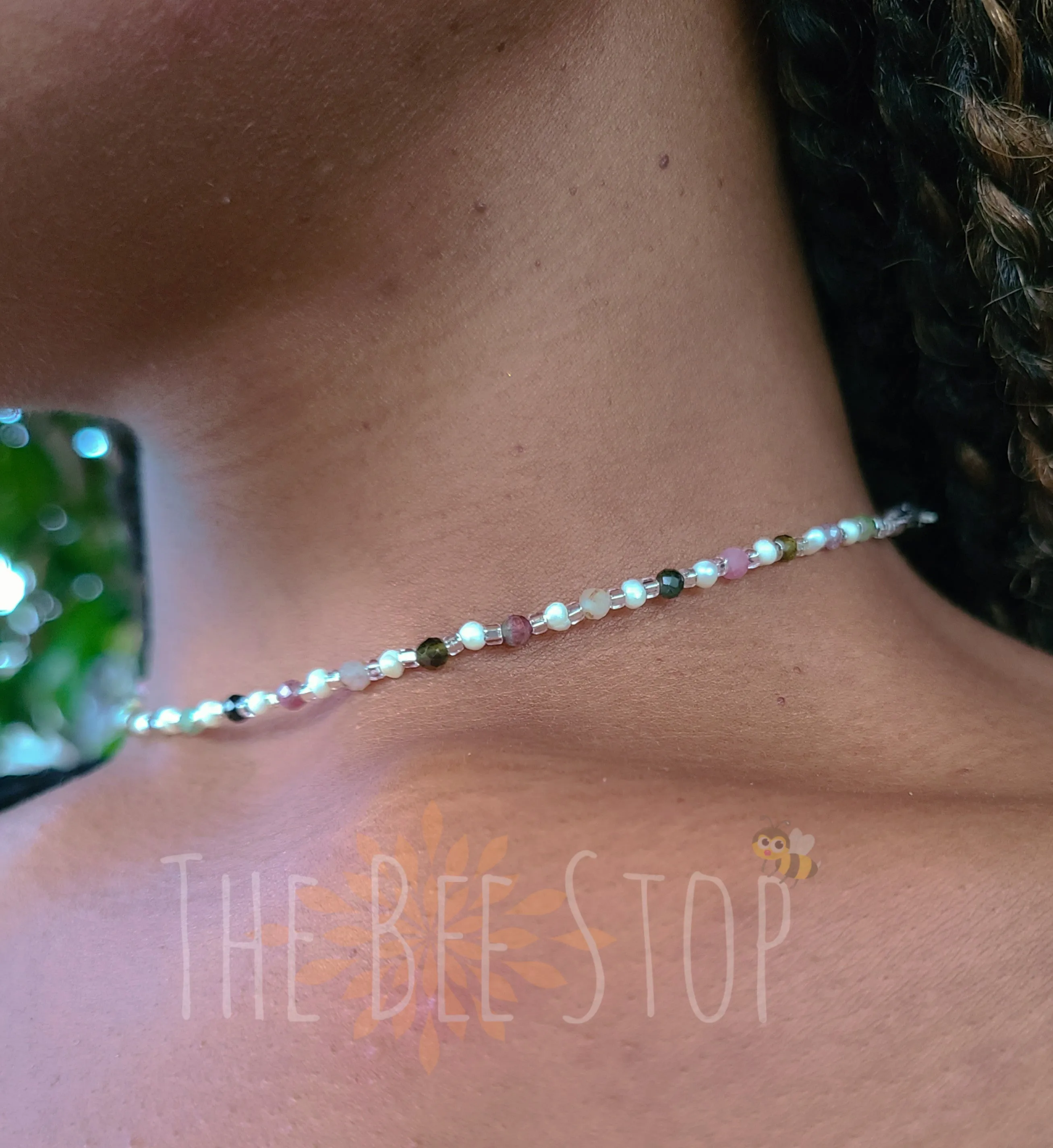 Tourmaline   Pearl 》Necklace