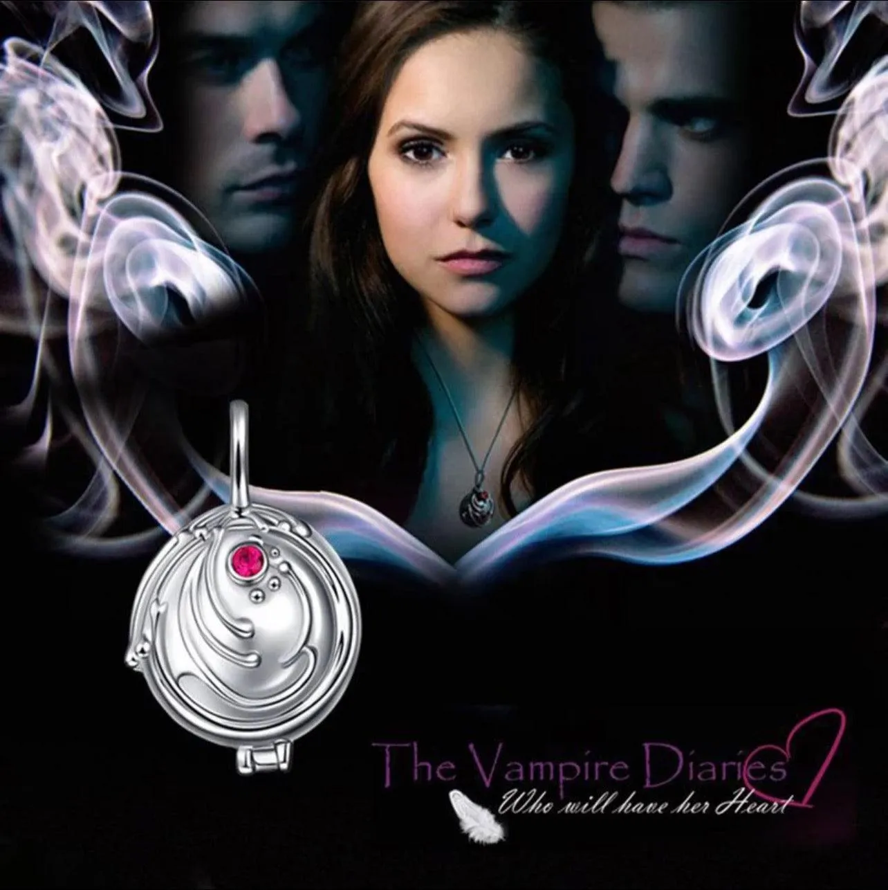 “Vampire Diaries” Locket Necklace 19