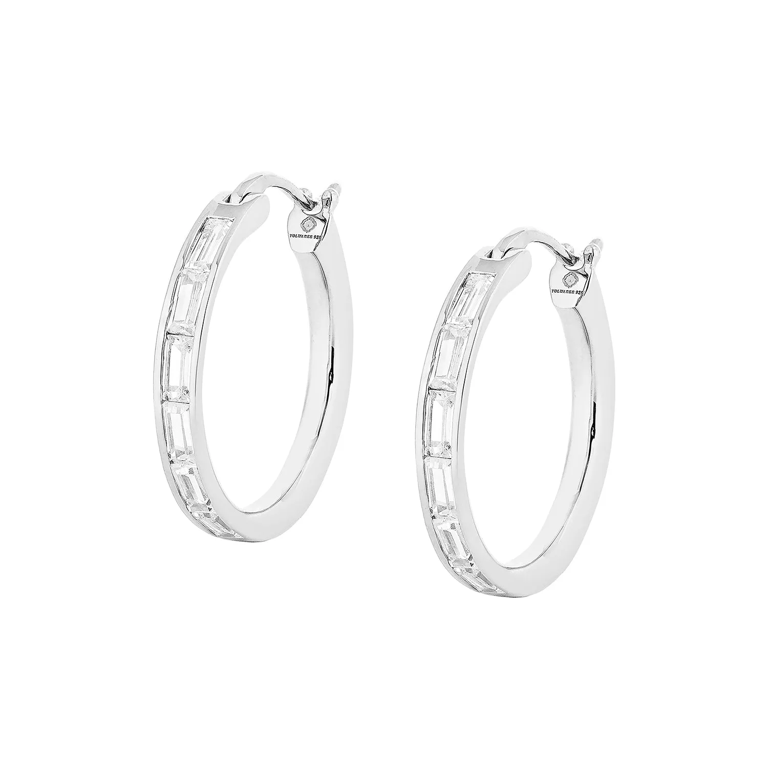 WAREE HOOP EARRINGS – SILVER