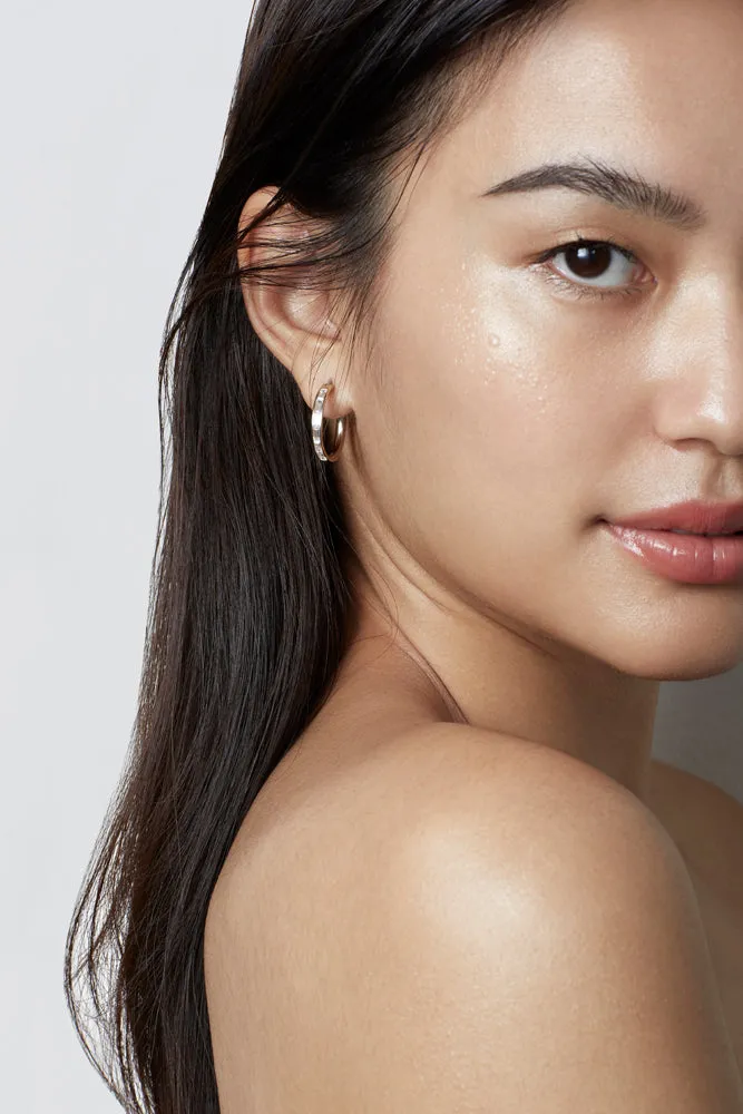 WAREE HOOP EARRINGS – SILVER