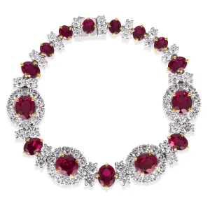Worth Avenue Bracelet in Red Ruby