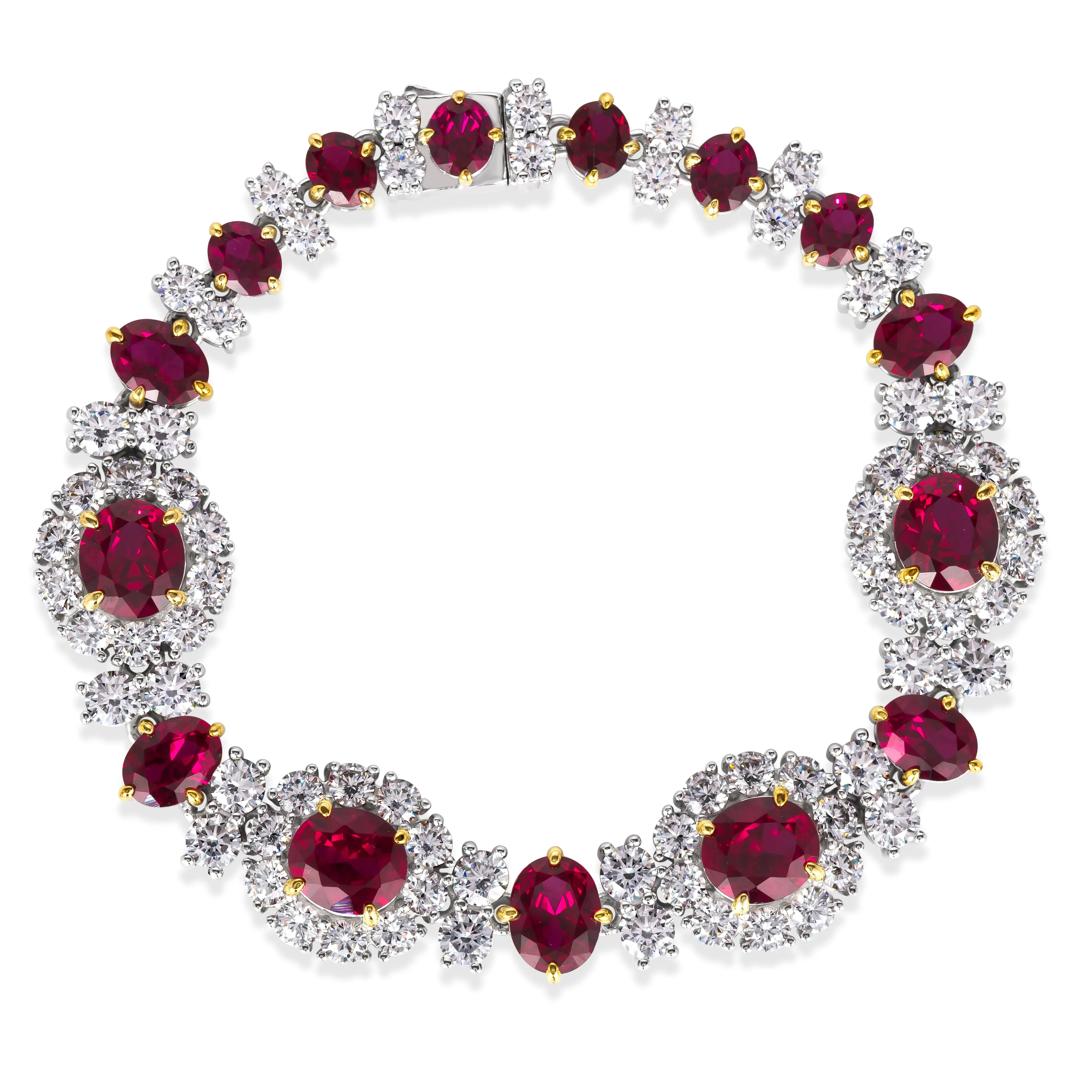 Worth Avenue Bracelet in Red Ruby